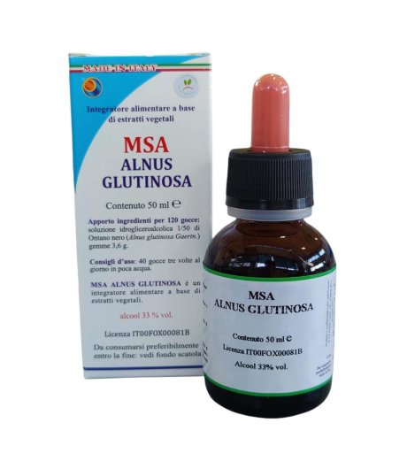 MSA ALNUS GLUTINOSA 50ML