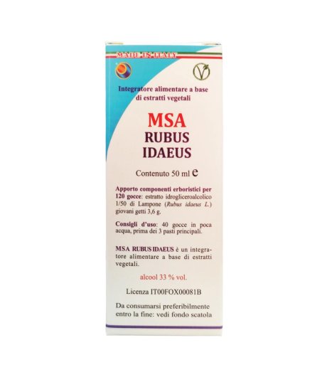 MSA RUBUS IDAEUS 50ML<