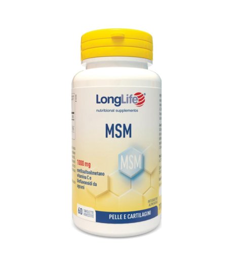 LONGLIFE MSM 1000MG 60TAV