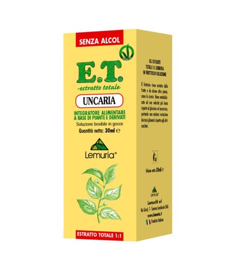 UNCARIA E.T. 30ML LEMURIA