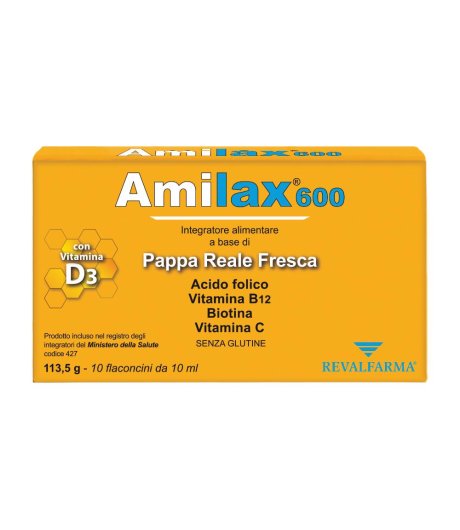 Amilax 600 10fl 10ml