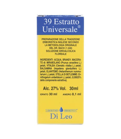 Estratto Universale30ml Di Leo