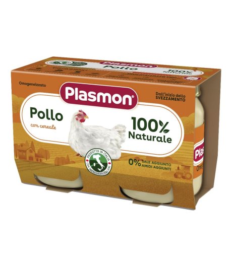 PLASMON*OM POLLO 2 X120 G