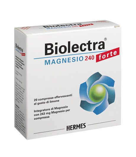 BIOLECTRA Mg Forte 20Cpr 243mg