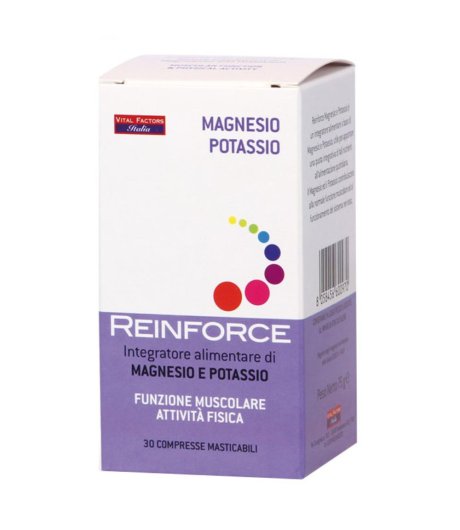 Reinforce Magnesio+potass30cpr