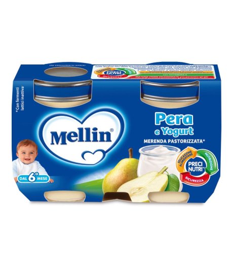 Mellin Mer Yogurt Pera 2x120g