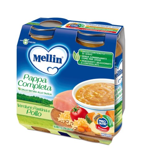 MELLIN-PAPPA COMPL POLLO  2X250G