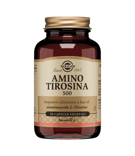 AMINO TIROSINA 500 50CPS SOLGAR<