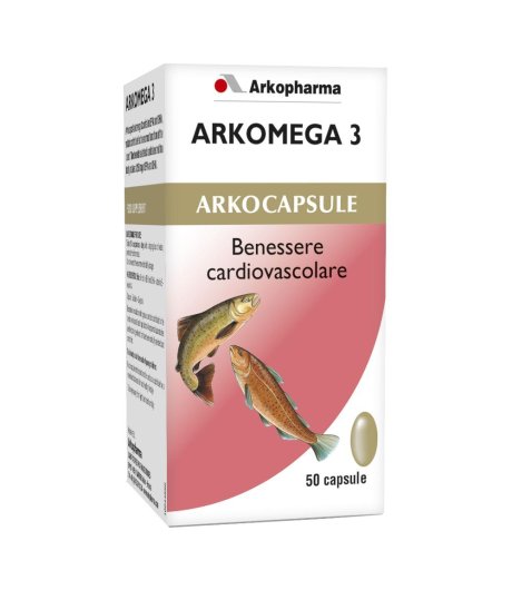 ARKOMEGA 3 COLESTEROLO 50CPS