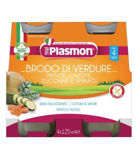 PLASMON BRODO LIQ 4X125ML