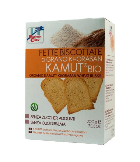 FETTE BISCOTTATE KAMUT200G BIO