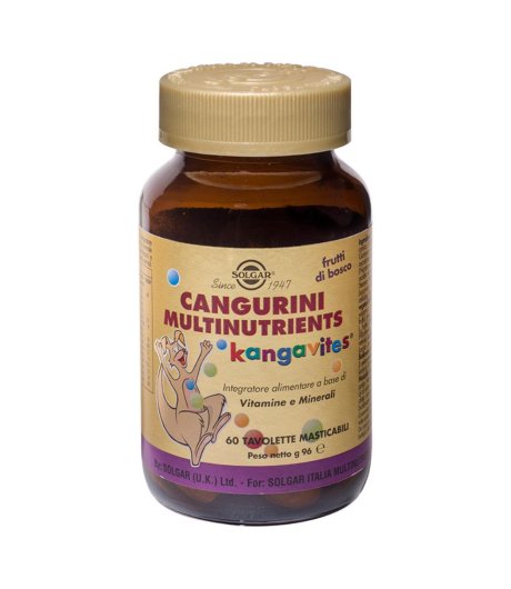 Cangurini Multin Frut Bos60cpr