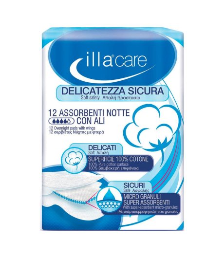 ILLA CARE ASSORBENTE NOTTE 12P