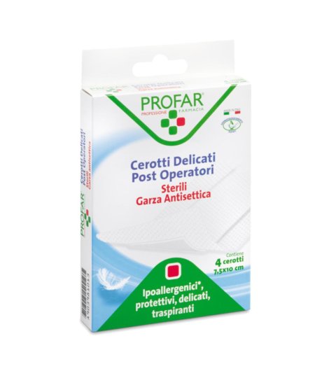 PROFAR MED POSTOP 7,5X10CM 4PZ