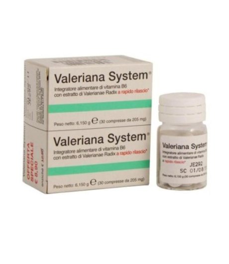 Valeriana System 30cpr+30cpr