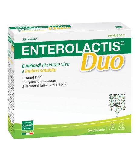 Enterolactis Duo Fermenti Lattici in polvere 20 bustine