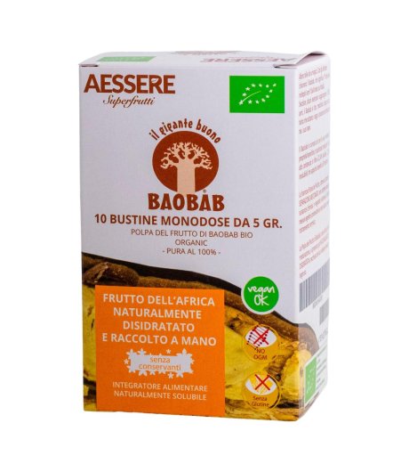 BAOBAB AESSERE POLPA BIO 10X5G