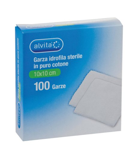 Alvita Garza Idrof 10x10 100pz