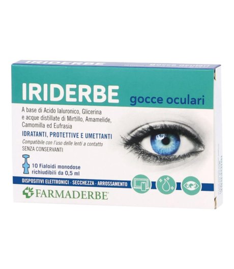 IRIDERBE GOCCE OCUL 10X0,5ML