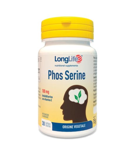 LONGLIFE PHOS SERINE 30CPS