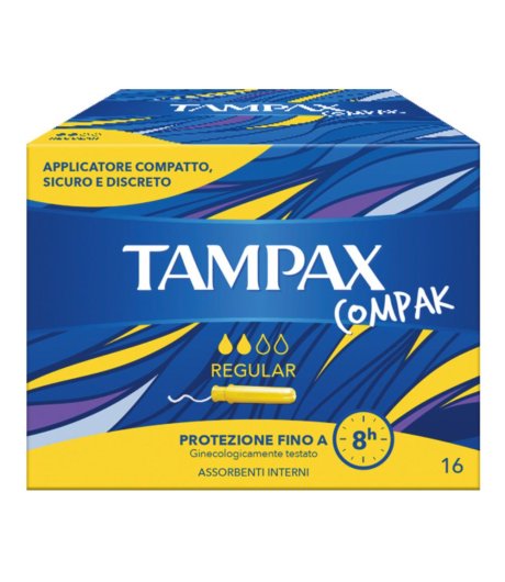 TAMPAX COMPAK REGULAR 16PZ