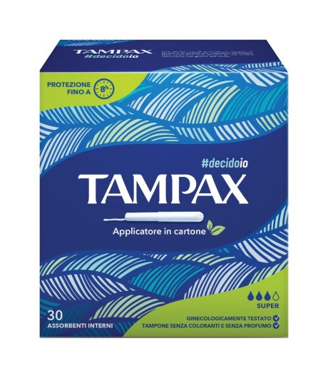 TAMPAX SUPER BLUE BOX 30PZ 8994