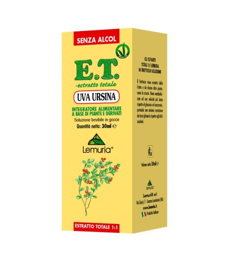 UVA URSINA E.T. 30ML LEMURIA