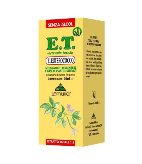 ELEUTEROCOCCO GTT 30ML LEMURIA