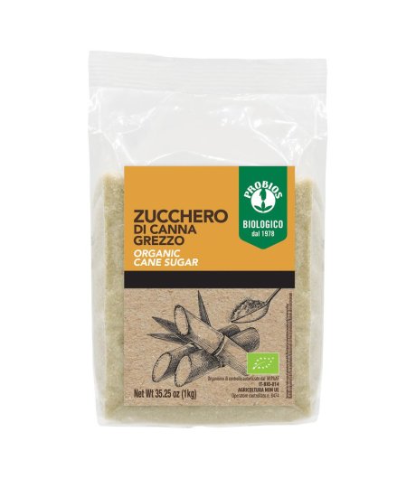 ZUCCHERO DI CANNA GREZZO 1KG