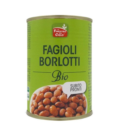 FAGIOLI BORLOTTI PRONTI BIO