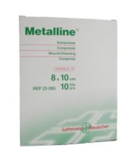 Metalline Medic 8x10cm 10pz