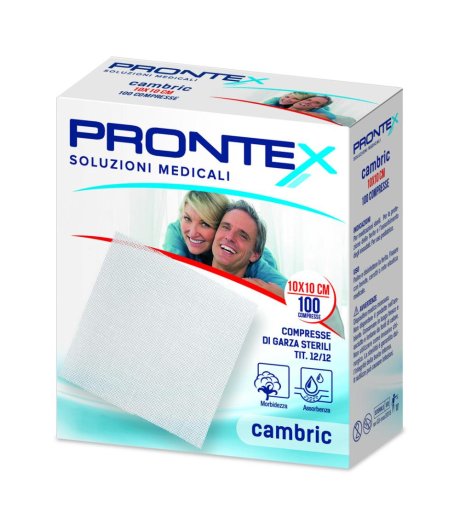 GARZA PRONTEX 10X10CM 100PZ