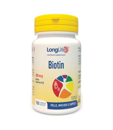 Longlife Biotin 100cpr