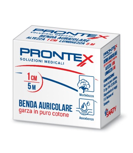 BENDA PRONTEX AURICOLARE 1CM