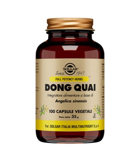 DONG QUAI 100VEGICPS SOLGAR