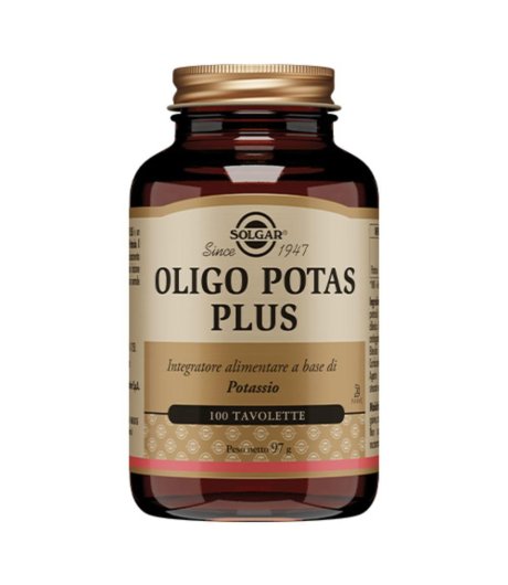 OLIGO POTAS PLUS 100TAV SOLGAR<