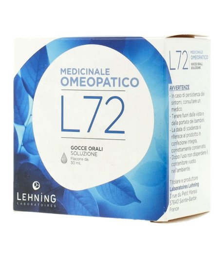 Lehning L72 30ml Gtt Lehning L72 30ml Gtt