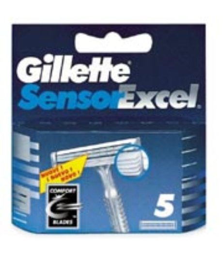 GILLETTE SENSOR BILAMA EXCEL X 5 P