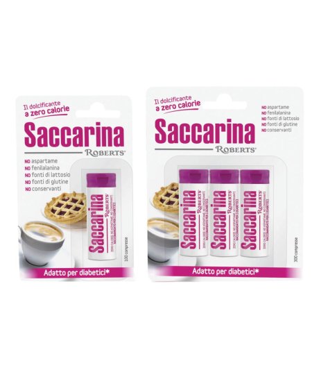 SACCARINA ROBERTS 300CPR 30MG