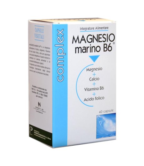 MAGNESIO MARINO B6 40CPS