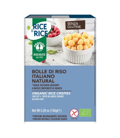 R&R BOLLE RISO NATURALE 150G