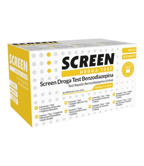 SCREEN DROGA TEST BENZODIAZEP