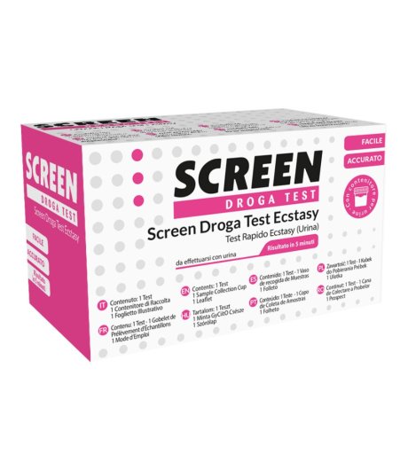 SCREEN DROGA TEST ECSTASY