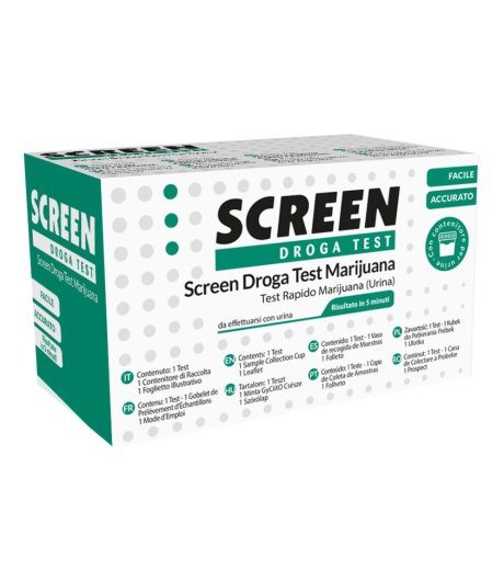 SCREEN DROGA TEST MARIJUANA