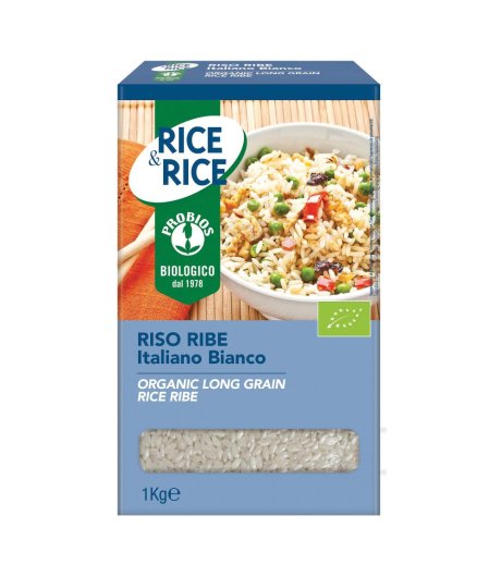 R&R Riso Lungo Ribe Bianco 1Kg