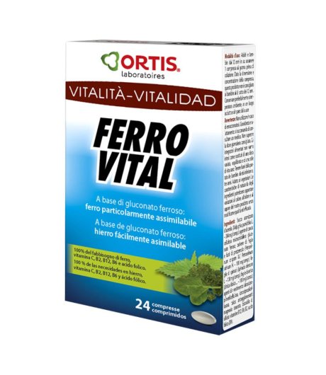 FERRO VITAL PLUS 24CPR 26G