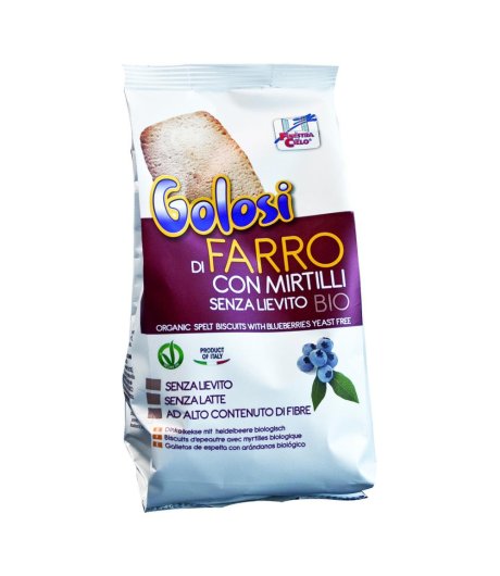 I GOLOSI Bisc.FarroMirt.250g