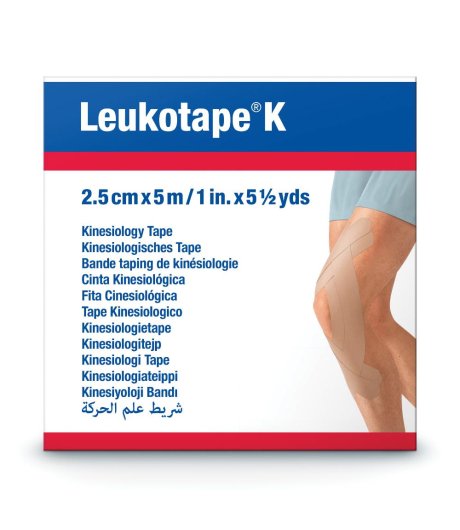 LEUKOTAPE K TAPING 2,5X500 CAR