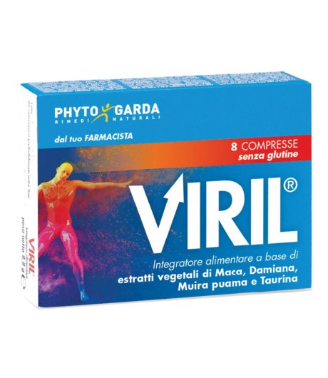 VIRIL 8CPR RIVESTITE OS 1100MG