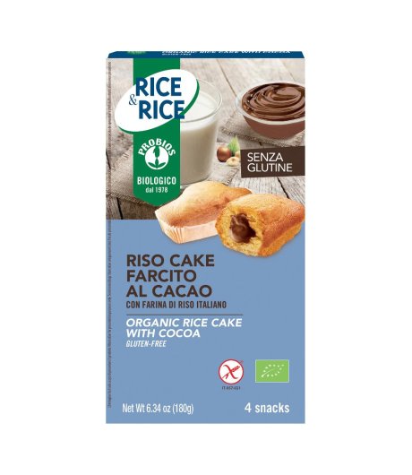 R&R Riso Cake Cacao 4x45g